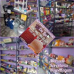 Nosso mercado e sorvetaria